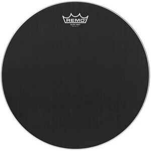 Remo KS0614-00 Black Max Marching Snare Batter Drum Head (14-Inch) Ebony